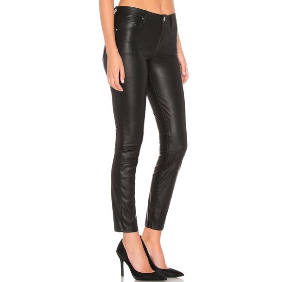 BLANKNYC Faux Leather Pant in Boom Bap Black NWT Size 27 - Picture 2 of 4